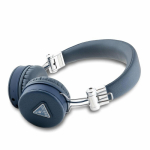 Guess PU Grained Triangle Logo ENC Wireless Headphones