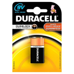 9V Duracell Alkaline Battery Duralock cod 81427279