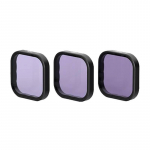 Set of 3 Telesin ND 8/16/32 filters for GoPro GoPro Hero 13 Black (S5-FLT-12-TGP)