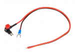 Auto- ja mootorrattatooted, elektroonika, navigatsioon, CB raadio // Auto elektroonikakomponendid : Installatsioonikaablid : Kaitsealused : &Uuml;hendused // 73-143# Rozgałęźnik prądowy micro z przewodem masowym 0.35m