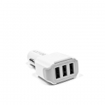 Axiver Triple Premium Car charger 3 x USB 4.4A White