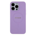 Other Phone Accessory Guess  Guess Saffiano MagSafe iPhone 16 Pro Max Case - Purple