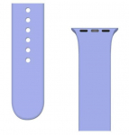 Strap iLike Strap APS Silicone Watch Band Ultra / 8/7/6/5/4/3/2 / SE (45/44 / 42mm) Strap Watchband Purple