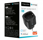 Nutikas Wi-Fi energiatarbimise arvesti taimeri ja releega | 3680W | 16A | Tuya iOS, Android