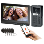 Uued tooted // GADI, zestaw wideodomofonowy jednorodzinny, 2-żyłowy, 10", Wi-Fi, ekran dotykowy, Full HD, RFID, szyfrator