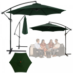 Tooted koju ja aeda // &Otilde;ues | Aiam&ouml;&ouml;bel // Parasol Ogrodowy Boczny Z Regulacją Pochyłu Pokrowiec 350 x 250cm Zielony