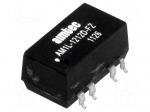 Converter: DC/DC | 1W | Uin: 10.8&divide;13.2V | Uout: 12VDC | Uout2: -12VDC