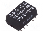 Converter: DC/DC | 1W | Uin: 21.6&divide;26.4V | Uout: 5VDC | Uout2: -5VDC | SMD