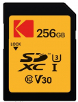 Kodak SDXC 256GB UHS-I U3 V30 Ultra Performance