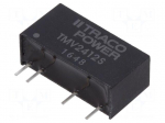 Converter: DC/DC | 1W | Uin: 21.6&divide;26.4V | Uout: 12VDC | Iout: 80mA | SIP7