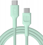 Cable Green Cell PowerStream USB Type-C Male - USB Type-C Male 100W Mint Green 2m