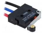 Microswitch SNAP ACTION | with lever (with roller) | SPDT | Pos: 2