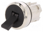 Switch: toggle | Stabl.pos: 2 | 22mm | black | Illumin: none | IP67 | Pos: 2