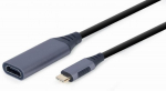 Gembird USB Type-C Male - HDMI Female Space Grey 4K