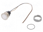 Switch: capacitive | Pos: 2 | SPST | 0.1A/42VAC | 0.1A/60VDC | IP67