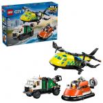 LEGO CITY 60505 Airplane, Service Truck and Hovercraft Rem