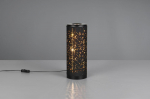 Trio Taco LED table lamp black/gold gaismeklis R52801002 4017807641332