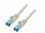 Patch cord | S/FTP | Cat: 6a | RJ45 plug,both sides | stranded | Cu | 1m