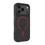 Tactical MagForce Hyperstealth 2.0 Cover for iPhone 17 Pro / black/red