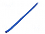 Rope | polypropylene | &Oslash;rope: 6mm | L: 50m | with a core | blue