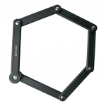 XRIDER XR00FL01 Segmented Folding Bike Lock for Frame