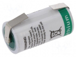 Battery: lithium | 3.6V | 17335,2/3A | soldering lugs | &Oslash;16.5x33.4mm