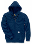 Carhartt Zip Hooded Sweatshirt - New Navy