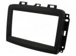 Radio frame | Fiat | 2 DIN | black