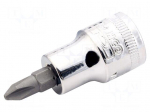 Socket: Phillips-bit | PH2 | 3/8" | 47mm | alloy steel