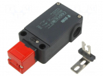 Safety switch: bolting | FS | IP66 | plastic | black,red | 120VAC