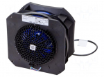 Fan: EC | radial | 225x225x108mm | ball | 3180rpm | IP54 | 200&divide;240V