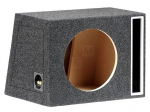 Car loudspeaker enclosure | MDF | black melange | textil | 50l | 300mm