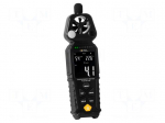 Thermoanemometer | LCD 2,75" | Vel.measur.resol: 0.1m/s | -20&divide;60&deg;C