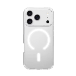 Protective ultra-thin silicone back case Riff for Apple iPhone 17 Pro Max &mdash; transparent