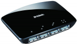 D-Link 4-Port USB 3.0 Hub Aktywny z zasilaczem