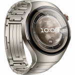 Huawei Watch 5 46mm (Rates-L29M), Smartwatch silver, titanium strap, titanium case