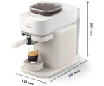 Philips Baristina BAR300/00, espresso machine, white, 1550 watts