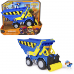 Spin Master Rubble & Crew - Premium Construction Vehicle, Toy Vehicle with Tipping Trailer, Bulldozer, Lights and Sounds and Wheeler Figure
