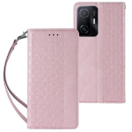 Fusion Magnet Strap grāmatveida maks + aukliņa Samsung A136 Galaxy A13 5G | A04S rozā