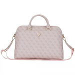 Soma Guess 4G rāvējslēdzēja kabata trīsstūrveida logotips 15" rozā