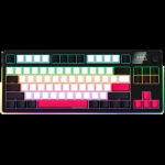 LORGAR KBP70TKLW, Wireless TKL Mechanical Gaming Keyboard Pro, Black/red, EN layout