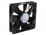 Fan: DC | axial | 119x119x25mm | 170m3/h | 43dBA | ball bearing | 2900rpm