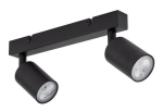 LAMP SPOT LIGHT TOP GU10 2X10W BK