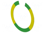 Marker: connectors | 21BV | green/yellow | ID/S21-&divide;