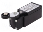 Limit switch | lever R 35,5mm, plastic roller &Oslash;18mm | NO + NC