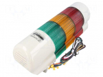 Signaller: signalling column | LED | red/amber/green | Usup: 24VDC