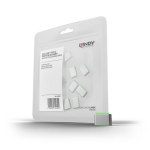LINDY USB Type C pordi lukk roheline 10 tk