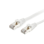 Kaabel EQUIP Equip Patchkaabel Cat6A S/FTP 2xRJ45 15.00m White LSZH Polybag