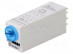 Timer | 0,05s&divide;100h | 4PDT | 250VAC/7A | 24VAC | 24VDC | -20&divide;60&deg;C | PIN: 14
