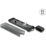 DELOCK v&auml;lise korpuse USB Type-C M.2 NVMe PCIe v&otilde;i SATA SSD jaoks